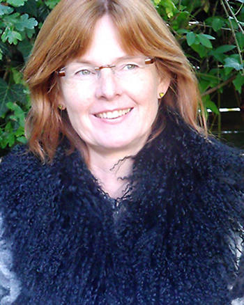 Tibetlamm-Schal Schwarz