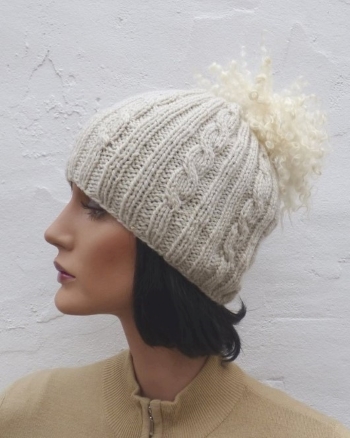 Bommel aus Wensleydale-Schaf