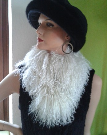 Tibetlammschal light 120